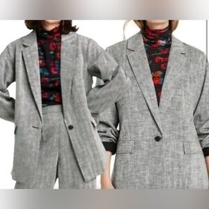 Rachel Comet X Target herringbone oversized blazer